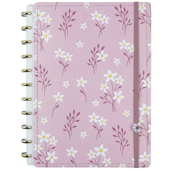 CADERNO INTELIGENTE PINK BLOSSOM BY SOF - A5