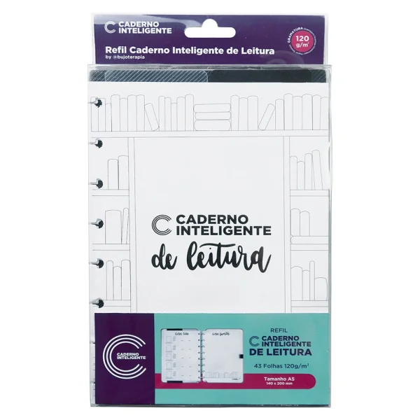 REFIL CADERNO INTELIGENTE DE LEITURA - A5