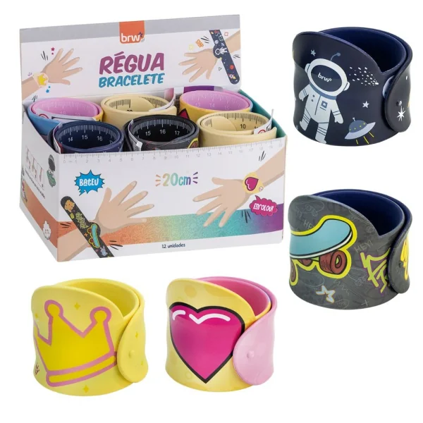 RÉGUA SILICONE BRACELETE - BRW