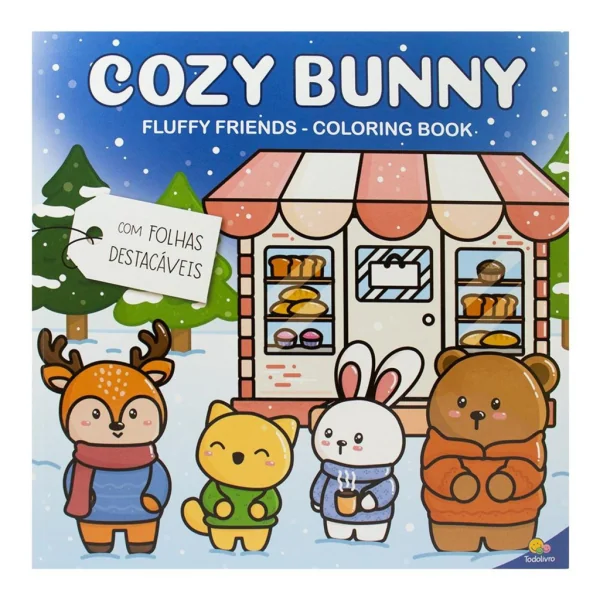 LIVRO DE COLORIR COZY BUNNY - TODOLIVRO