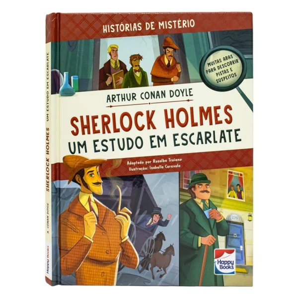 HISTORIAS DE MISTERIO: SHERLOCK HOLMES - UM ESTUDO EM ESCARL