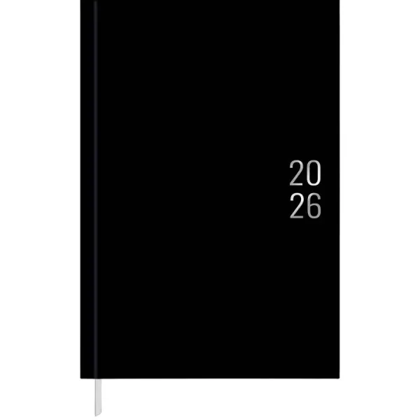 AGENDA COSTURADA - NAPOLI M7 PRETA (TILIBRA) 2026