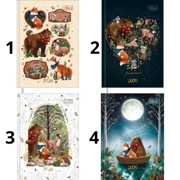 AGENDA COSTURADA - PETIT LOVELAND M3 (TILIBRA) 2026