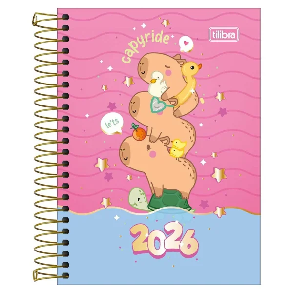 AGENDA ESPIRAL - CAPYCLUB M3 (TILIBRA) 2026