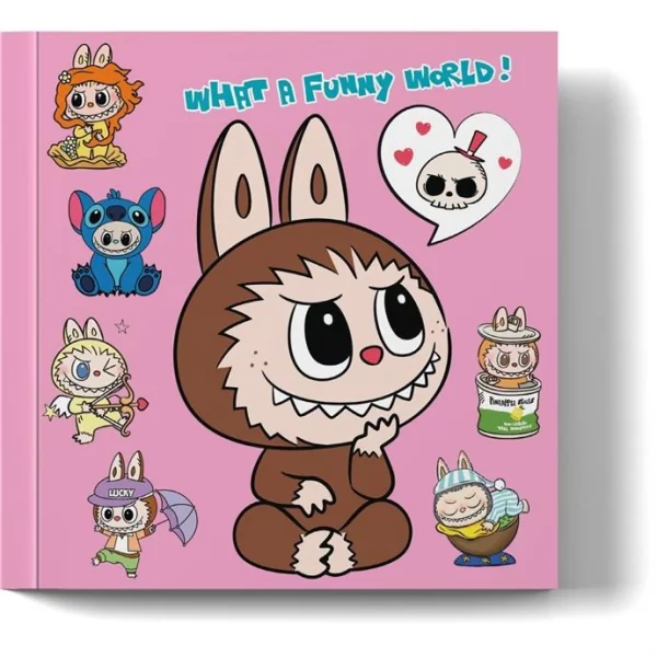 LIVRO DE COLORIR MONSTRINHO AMIGO - LABUBU