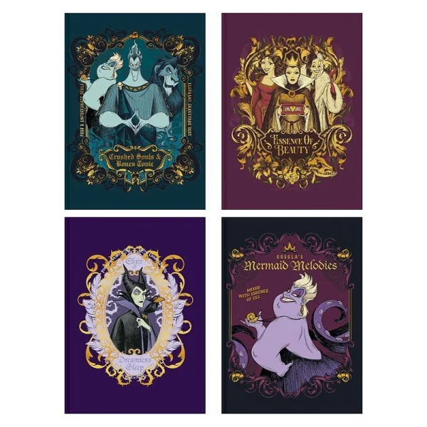 CADERNO COLEGIAL COSTURADO 160F - VILOES DISNEY VILLAINS
