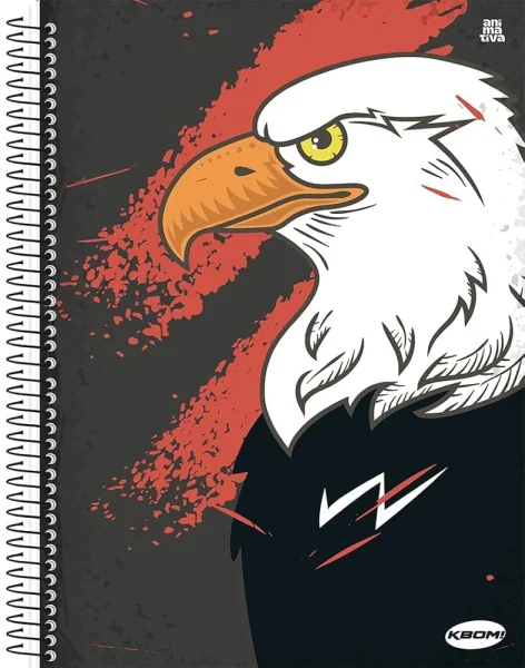 CADERNO UNIVERSITÁRIO 1M 96F - KBOM MASCULINO