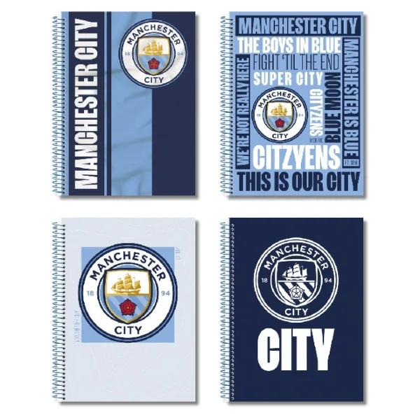 CADERNO UNIVERSITÁRIO 1M 80F - MANCHESTER CITY