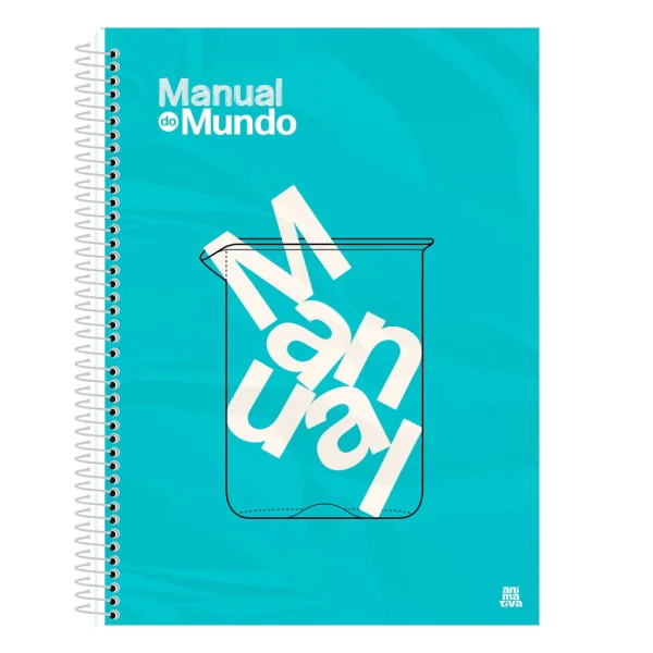 CADERNO UNIVERSITÁRIO 1M 80F - MANUAL DO MUNDO