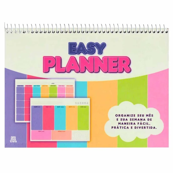 PLANNER PERMAMENTE ESPIRAL EASY ANIMATIVA