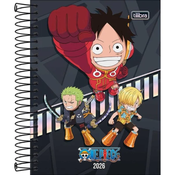 AGENDA ESPIRAL ONE PIECE M4 (TILIBRA)