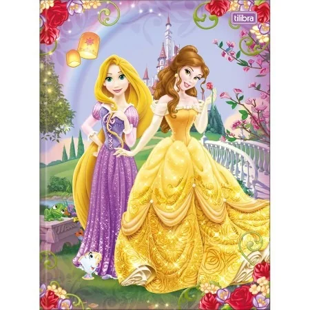 CADERNO BROCHURA 1/1 PRINCESAS 48F