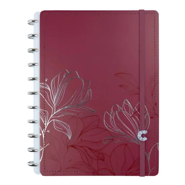 CADERNO INTELIGENTE BRUNA TAVARES CHERRY - MEDIO