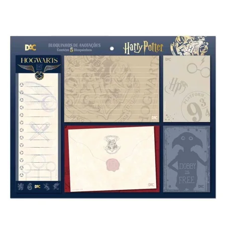 BLOCO COM 5 TAMANHOS HARRY POTTER - DAC