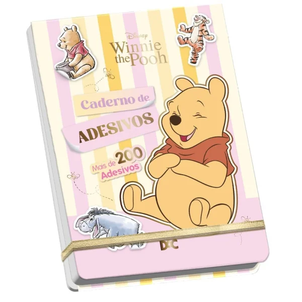 CADERNO DE ADESIVOS POOH - DAC