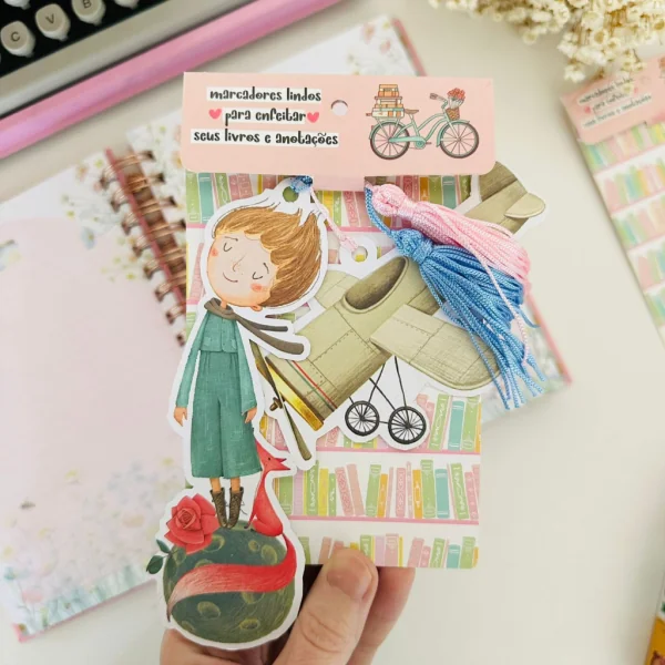 Kit com 2 Marcadores de Livro Pequeno Principe