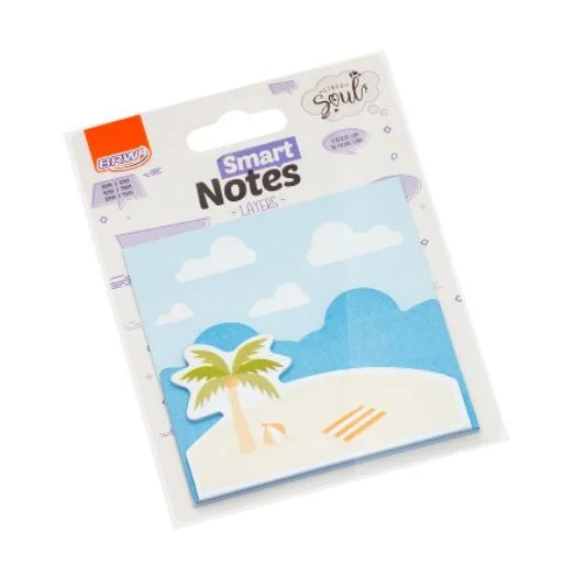 BLOCO SMART NOTES LAYERS - PRAIA - 20FLS - 3BLOCOS
