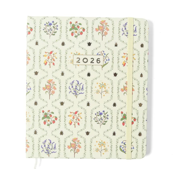 AGENDA PLANNER CICEROS 2026 JARDIM SEMANAL PLANEJAMENTO 17X19,5 OFF WHITE