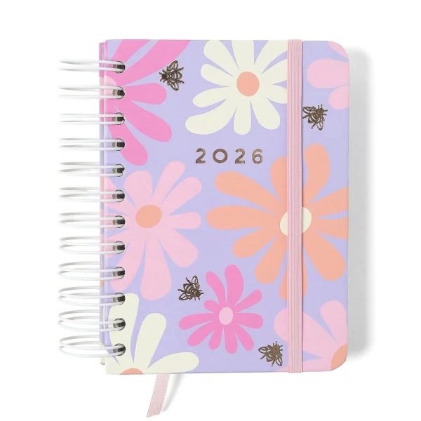 AGENDA PLANNER WIRE-O 2026 MELISSA DIARIA 11,5X16 COLOR BLOOMY