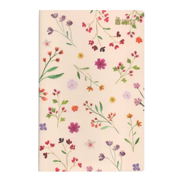 CADERNO SEM PAUTA FLORESCER A5