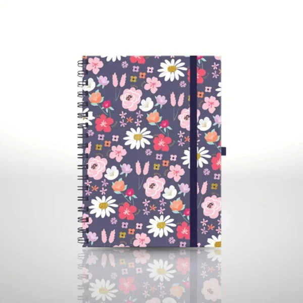 CADERNO COLLEGE FLOWERS CAPA DURA 80FLS (170X235MM)  MOLIN