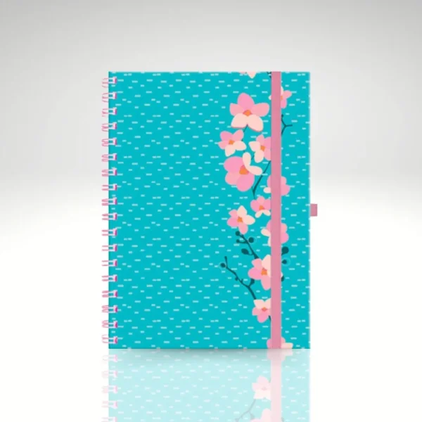CADERNO COLLEGE SAKURA CAPA DURA 80FLS (170X235MM) MOLIN