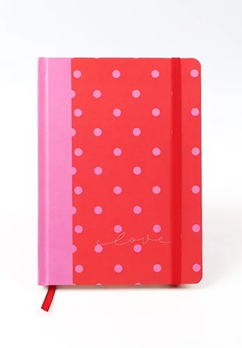 CADERNO LOVESKINE PINK POA CAPA DURA 96FLS (142X205MM)