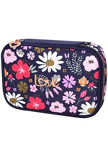 ESTOJO LOVE FLOWERS (23X15X5CM)