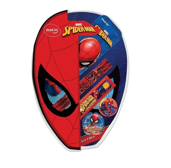 KIT FACE SPIDERMAN - 7 ITENS