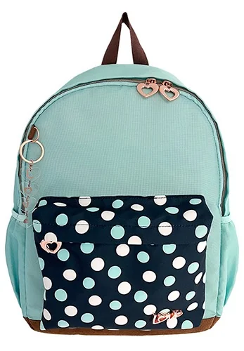 MOCHILA LOVE GREEN DOTS