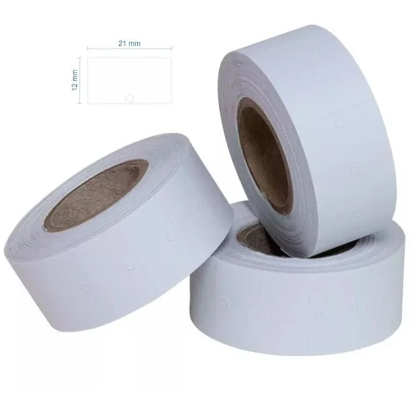 ETIQUETA BRANCA PARA PREÇO MX 5500 21X12 C/1000 - GRESPAN