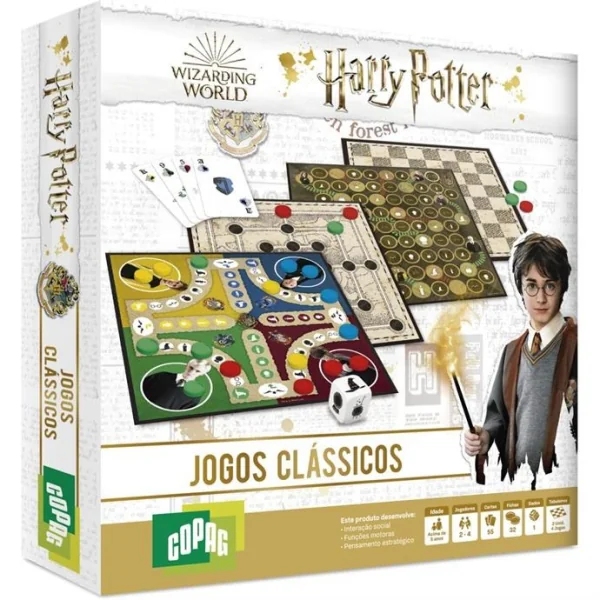 JOGO DE TABULEIRO HARRY POTTER JOGOS CLASSICOS - COPAG