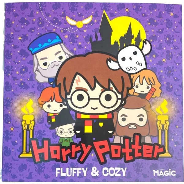 LIVRO DE COLORIR HARRY POTTER FLUFFY E COZY 48P - MAGIC KIDS