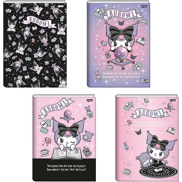 CADERNO BROCHURA 1/1 80FLS KUROMI