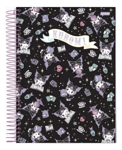 CADERNO ESPIRAL 1/1 80FLS KUROMI