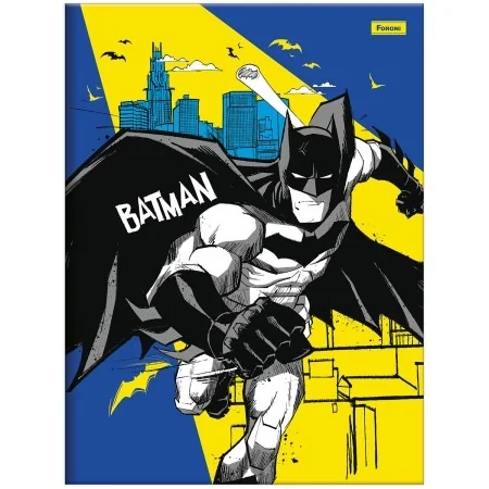 CADERNO BROCHURA 1/4 48F BATMAN