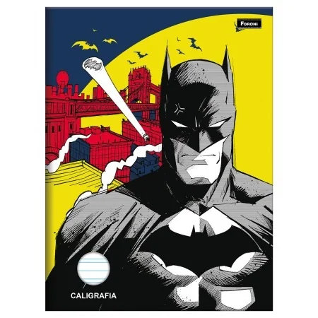 CADERNO CALIGRAFIA 40F BATMAN