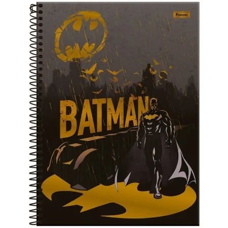 CADERNO UNIVERSITARIO 1/1 80F BATMAN