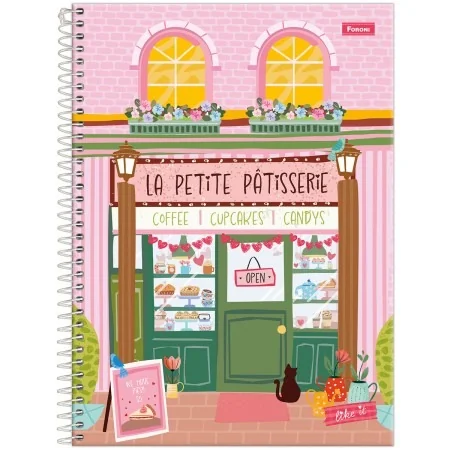 CADERNO UNIVERSITARIO 1/1 80F LIKE IT