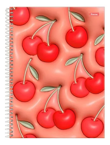 CADERNO UNIVERSITARIO 1/1 80F NICECREAM