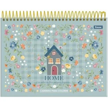 LIVRO DE COLORIR MILLY HOME