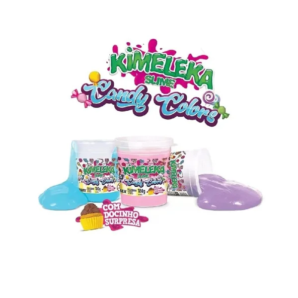 SLIME KIMELEKA CANDY COLORS 180G