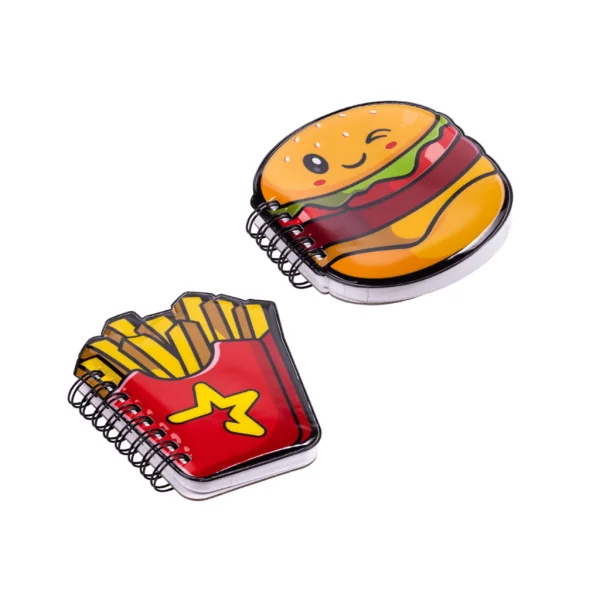 CADERNO FORMATO FAST FOOD - 95X100 - 80 FOLHAS