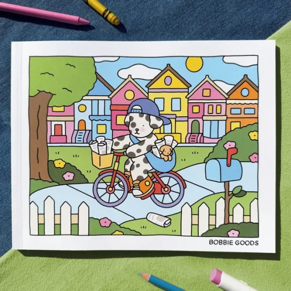 UM DIA NO TRABALHO (ON THE JOB)   LIVRO DE COLORIR OFICIAL BOBBIE GOODS