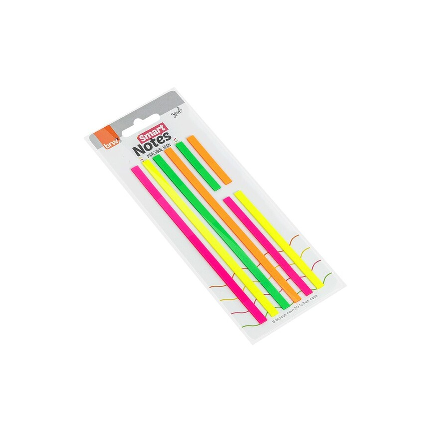 FITAS BLOCO SMART NOTES MARCA-TEXTO COR NEON