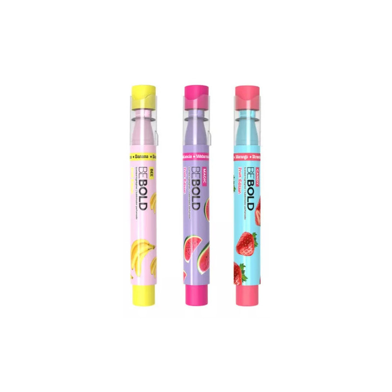 BE BOLD Embalagem Picolé FRUIT EDITION - BANANA, MORANGO, MELANCIA - PCT/03
