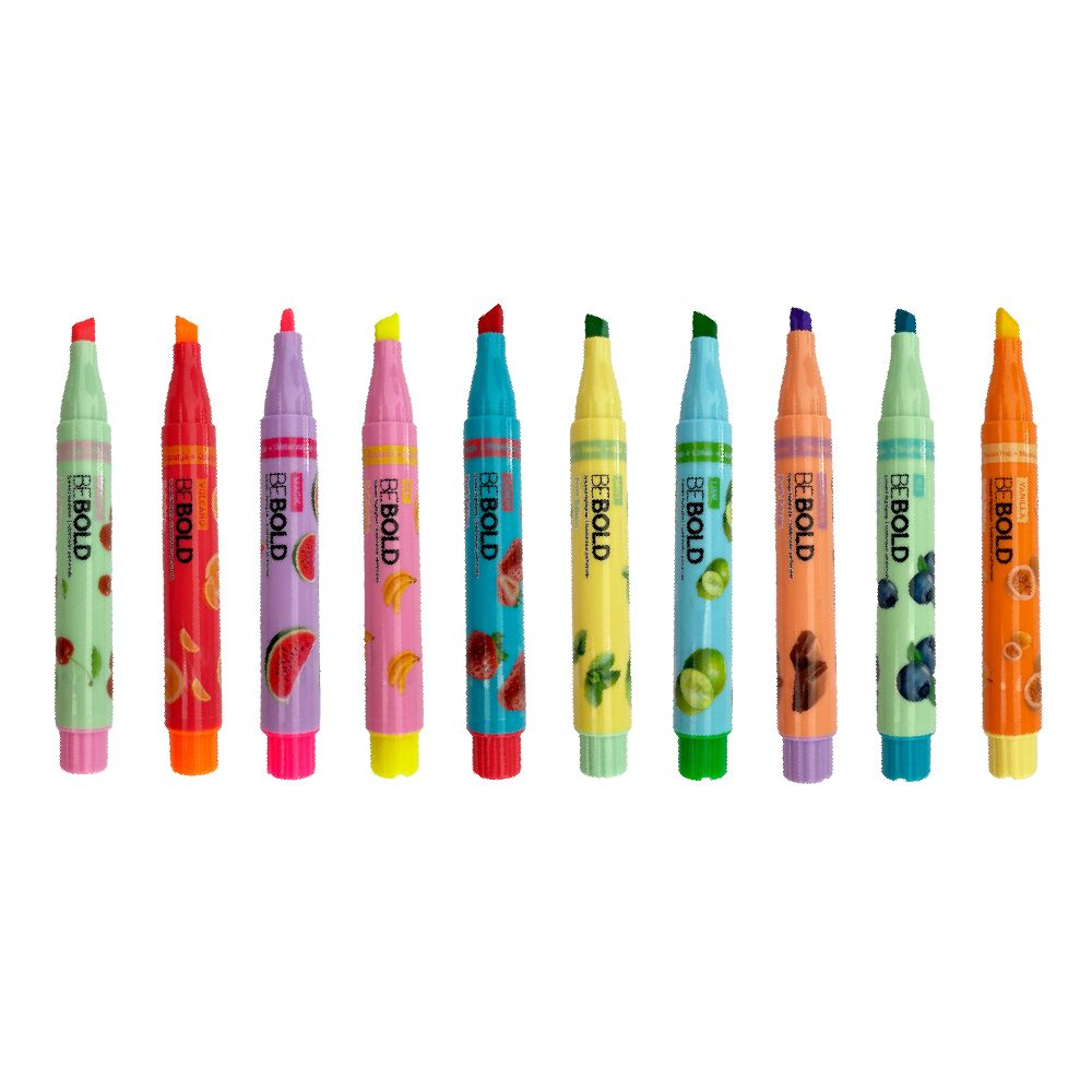 KIT C/ 10 BE BOLD FRUIT EDITION SORTIDO - MARCA-TEXTO