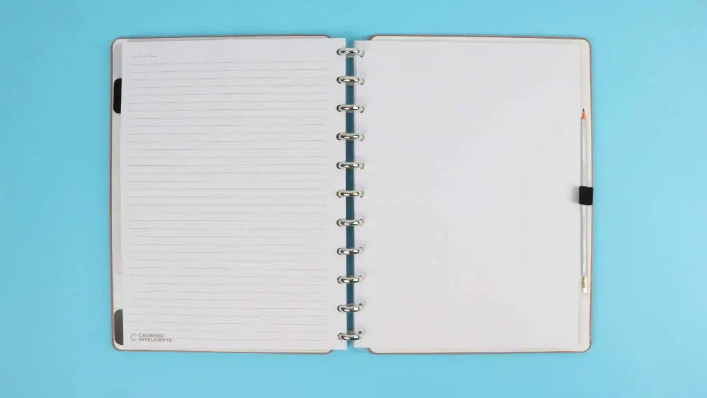 CADERNO INTELIGENTE CHIC NUDE - MEDIO