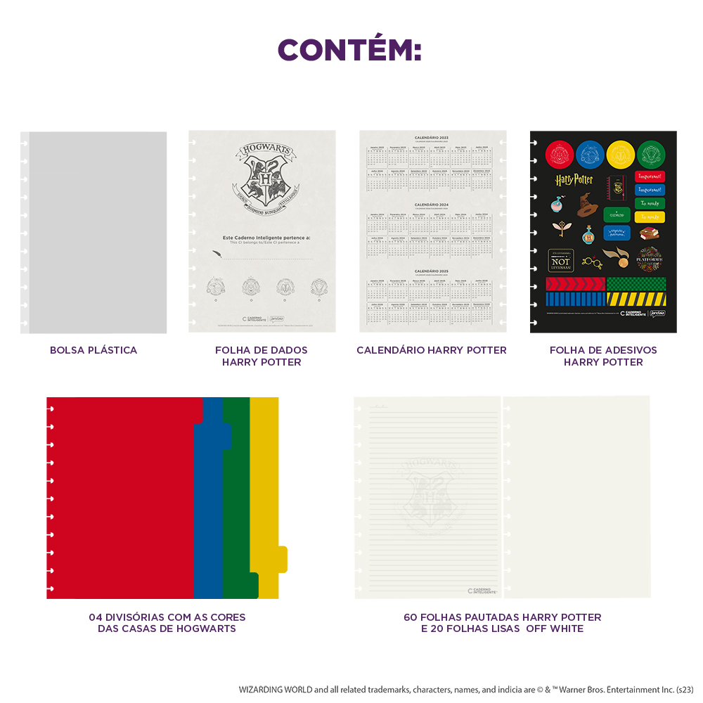 CADERNO INTELIGENTE BY HARRY POTTER - MEDIO
