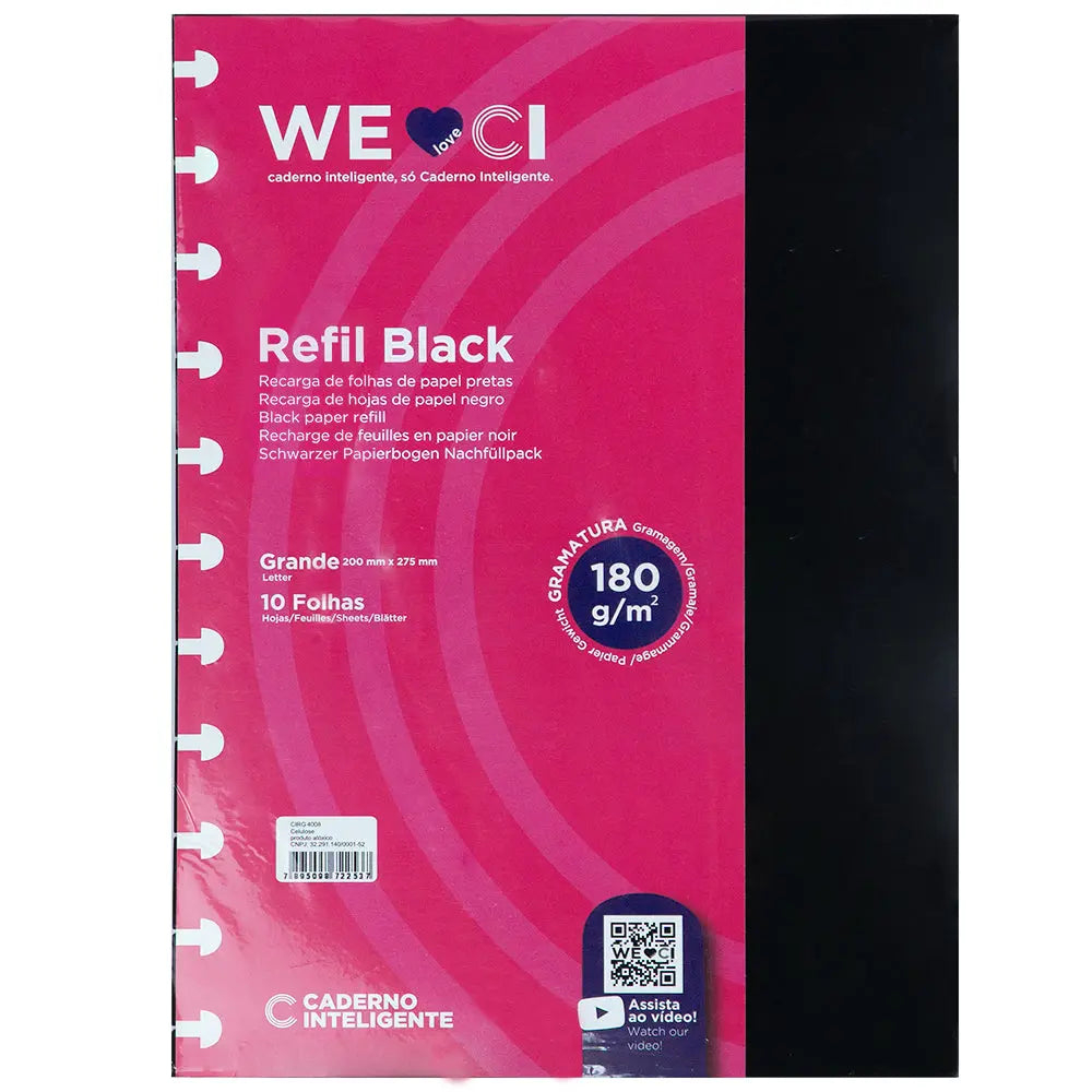 REFIL BLACK - A5
